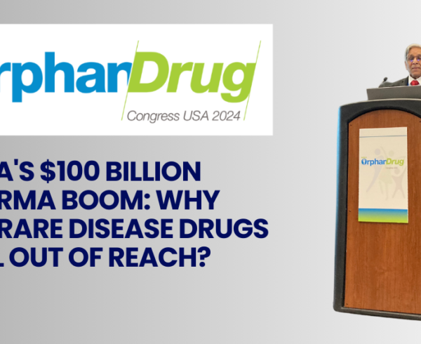 While India’s pharmaceutical industry is predicted to reach $100 billion by 2025, access to rare disease drugs is still a major problem in India, where local and imported orphan medicine prices fluctuate significantly with huge cost differences.