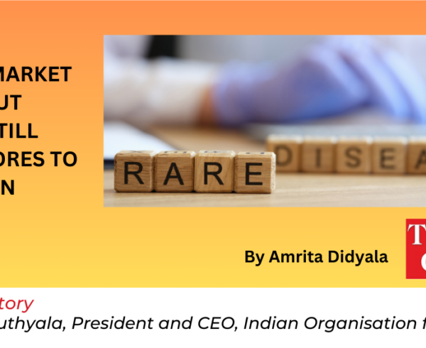 The following excerpt is from a Times of India news story dated June 23, 2024, discussing the unavailability of orphan drugs in India, featuring Prof. Ramaiah Muthyala, CEO & President of IORD.